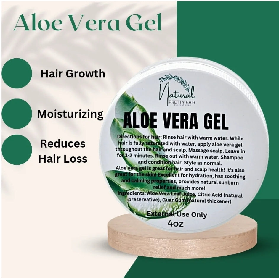 Aloe Vera Gel – Natural Pretty Hair